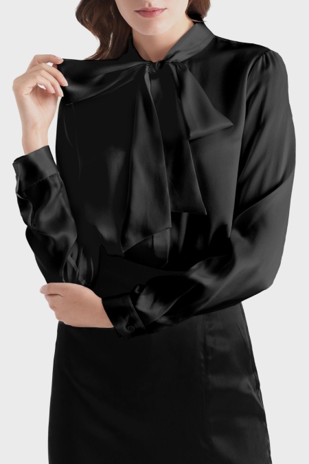 Блузка из натурального шелка