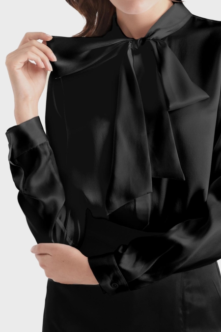 Блузка из натурального шелка