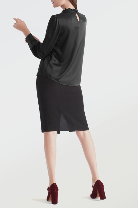 Блузка из натурального шелка