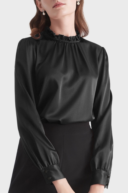 Блузка из натурального шелка