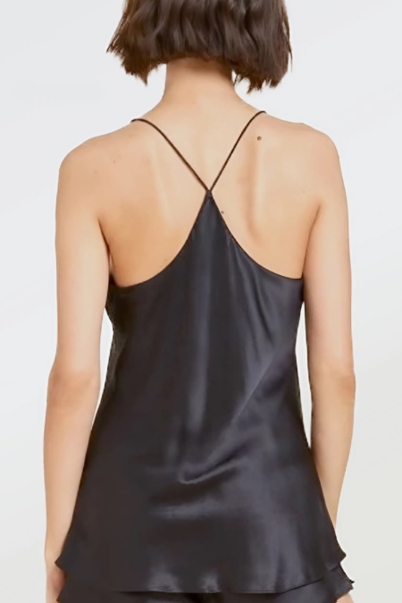 Топ из натурального шелка