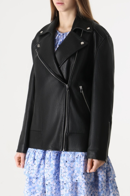 Женская косуха из натуральной кожи