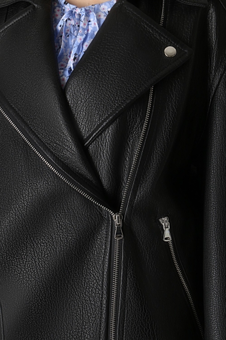 Женская косуха из натуральной кожи