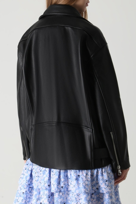 Женская косуха из натуральной кожи