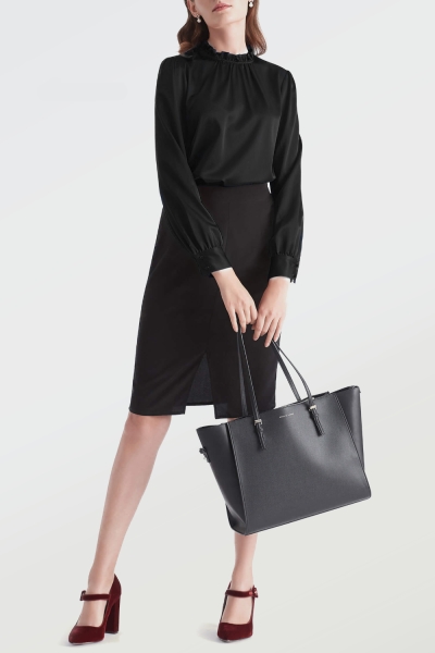 Блузка из натурального шелка