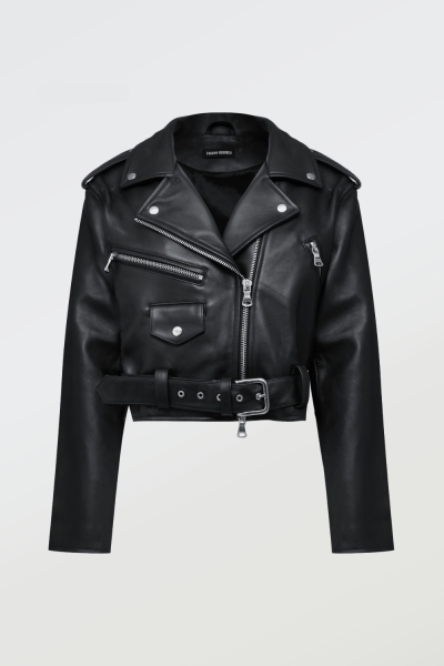 Женская косуха из натуральной кожи