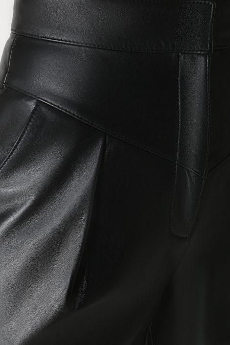 Женские брюки из натуральной кожи