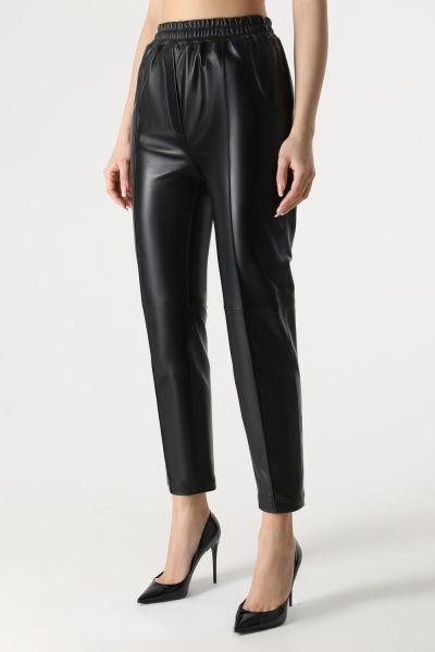 Женские брюки из натуральной кожи