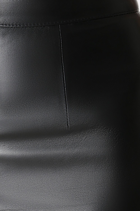 Юбка из натуральной кожи